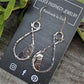 Rachel - Silver Prophecy Jewelry - Dangle Earrings, geometric Earrings, Hammered Silver, Handmade, Lightweight Jewelry, Sterling Silver, Teardrop Earrings, Unique Earrings, Unique shape - Dangle Earrings